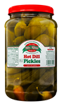 Hot Dill Pickles (90oz) - 1 Jar (90oz)
