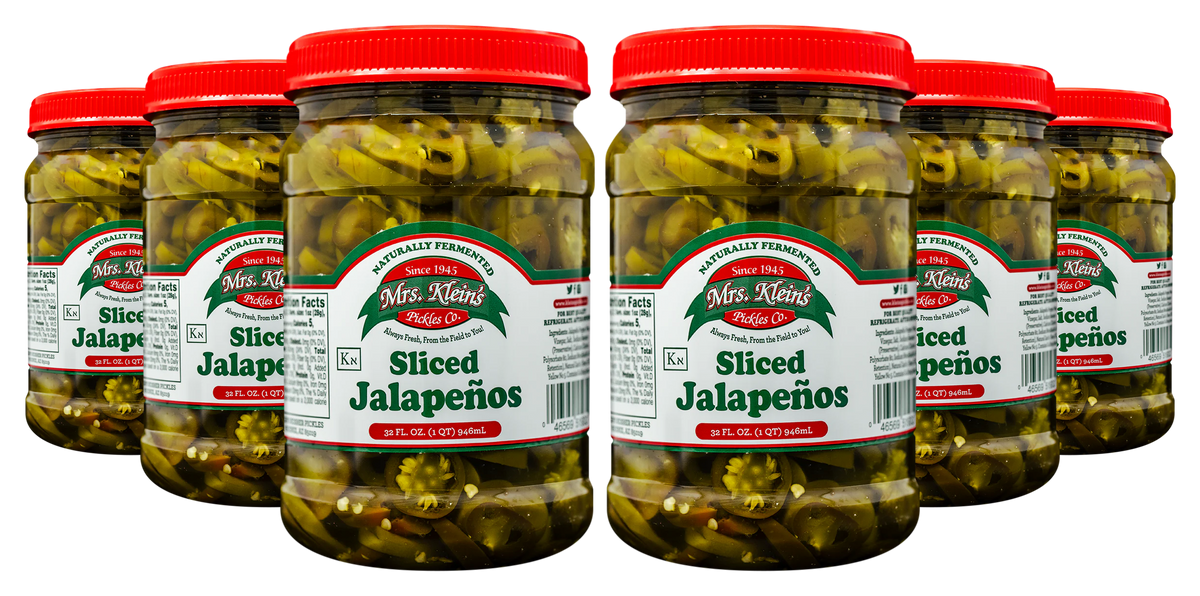 Sliced Jalapeños (32oz) - 1 case (6/32oz)