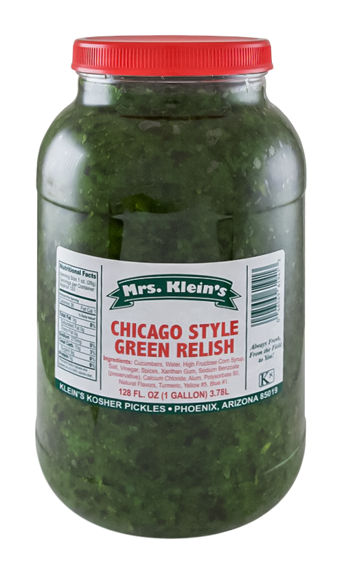 Chicago Style Green Relish (1 Gal) - 1 Gal