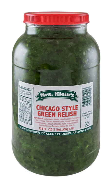 Chicago Style Green Relish (1 Gal) - 1 Gal