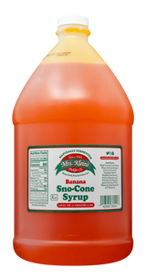Banana Sno-Cone Syrup - 1 Gal