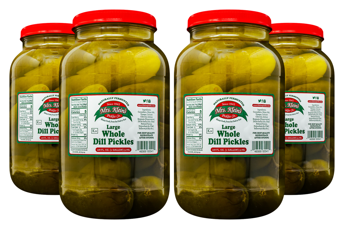 Large Dill Pickles (1 Gal) - 1  Case (4/1 Gal)