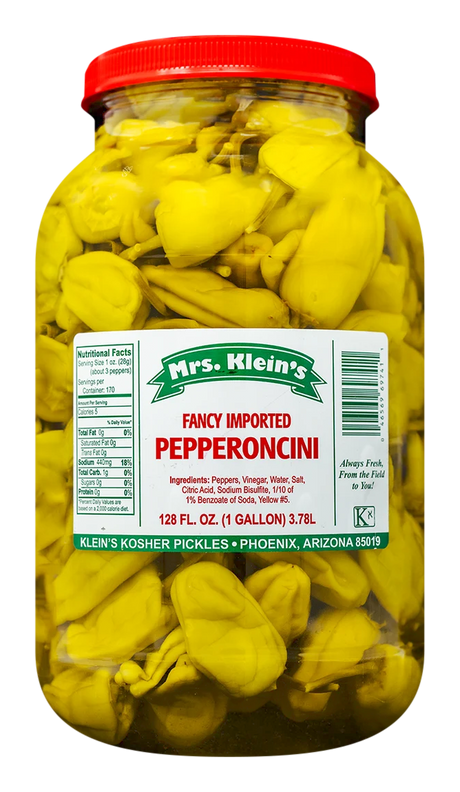 Whole Pepperoncinis (1 Gal) - 1 Gal