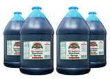 Blue Raspberry Sno-Cone Syrup (1 Gal) - 1 Case (4/1 Gal)