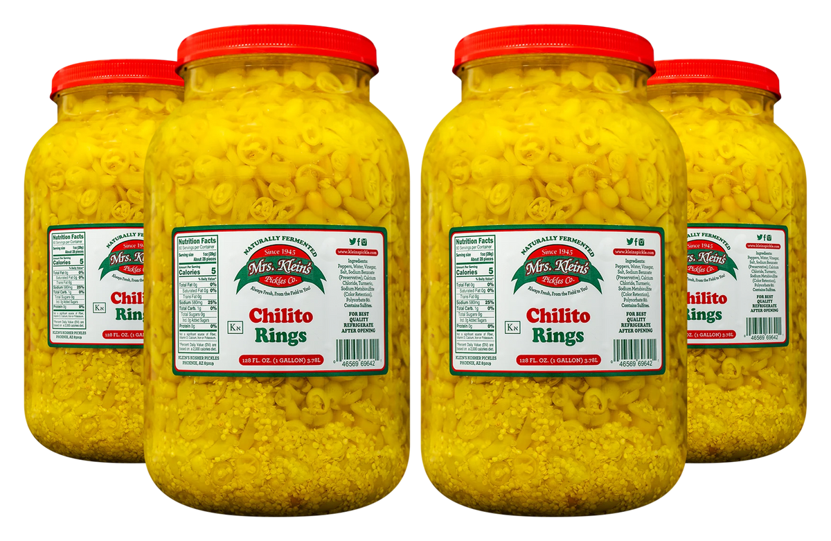 Chilito Rings (1 Gal) - 1 Case (4/1 Gal)