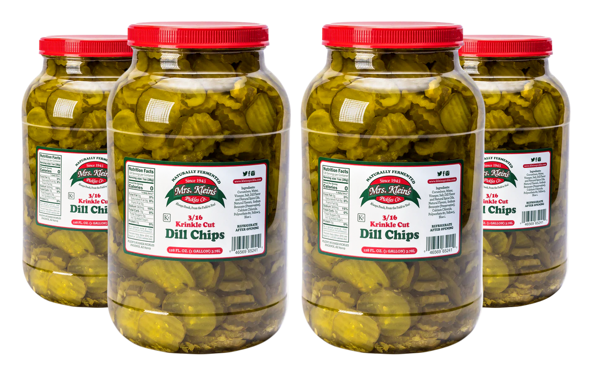Dill Chips 3/16" kk (1 Gal) - 1 Case (4/1 Gal)