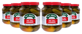 Hot Dill Gherkins (16oz) - 1 case (6/16oz)