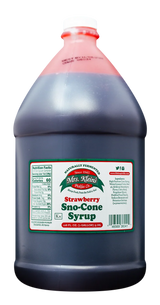 Strawberry Sno-Cone Syrup (1 Gal) - 1 Gal